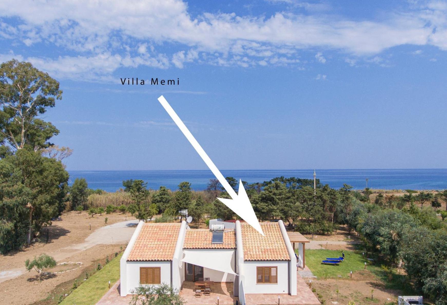 Villa Memi Cefalu Bagian luar foto